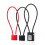 Portable Combination Padlock Rustproof Waterproof Red 5