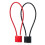 Portable Combination Padlock Rustproof Waterproof Red 7