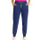 Women's Travel Pants Elastic Waist Drawstring Blue L 4