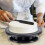 Plastic Rotating Cake Turntable 12 Inch Black 3