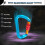 Screwgate Locking Carabiner D-Ring Clip Hook 30KN 3 Pack 4