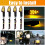 LED Amber Turn Signal Lights 12V 4 pcs 5