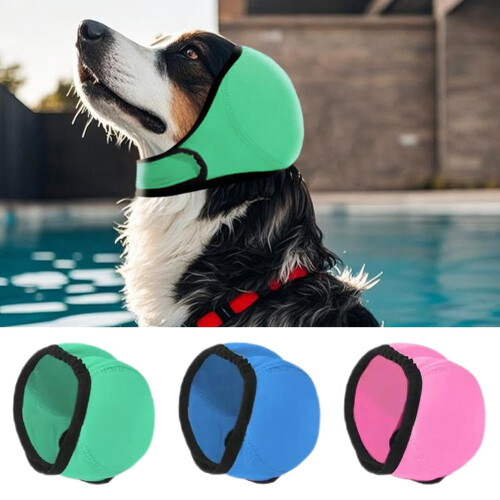 Waterproof Dog Ear Caps for Swimming Bathing Calming 2