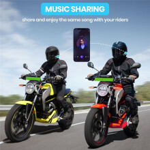 Headset Music Sharing Stereo Motor-Cycle Wireless Headset Listening to Music and Talking Radio Waterproof