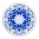Microfiber Round Beach Towel Geometric Print 150cm 7
