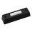 Black wired doorbell button with LED light wall-mounted 4