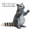 Realistic Raccoon Puppet and Mini Figurine Set 2