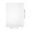 Clear Laminating Sheets Hot Thermal 100 Pcs 2