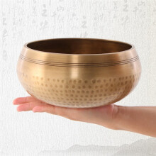 8cm Yoga Meditation Nepal Handmade Tibet Buddha Handmade Chanting Bowl Brass Chime Music Therapy Tibetan Singing Bowl