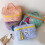 Plaid Cosmetic Bag Dacron Cotton Large Capacity 4