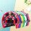 Half Moon Tambourine Double Metal Percussion with Ergonomic 3