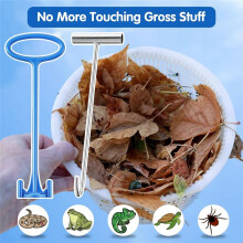 2 Pieces Skimmer Basket Handle, Pool Skimmer Basket Hook, for All Skimmer Basket for Debris Removal