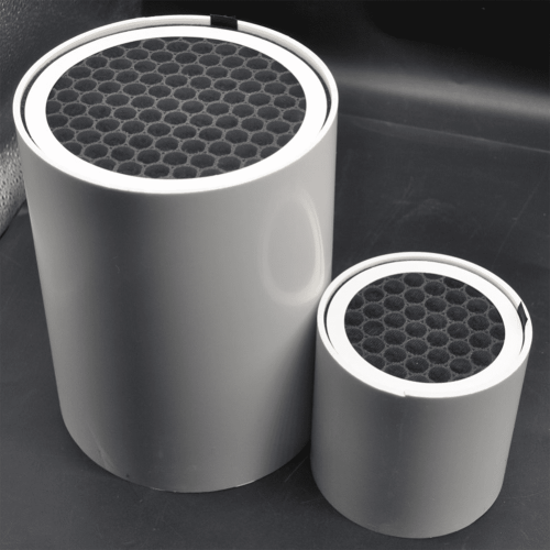 HEPA and Activated Carbon Air Filter Element for PVC Pipe 2