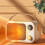 Portable Electric Heater Ceramic Indoor 1500W 2