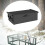 Wagon Cover Oxford Cloth Foldable Trolley Liner Black 8