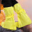 Bright Yellow Shoe Protectors Multilayer Breathable 1 Pair 3
