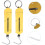 Raindrops Spring Scale Hanging Pocket Balance 4 Pcs 3