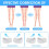 Height Increase Insoles Gel Heel Support 3 Layers 4