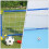 Pyramidti Portable Kids Soccer Goal Blue 3