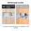 ROSENICE keyed locking hasp stainless steel 1 set 5