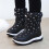 Girls' Winter Snow Boots Black Size 30 2