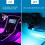 Raindrops USB Car Light LED High Brightness Assorted Colors 5