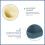 Back to School Glasses Stand Navy Cloth 1 Set 6