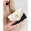 Women's Tri-Fold Wallet PU Leather Slim Black 3