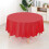 Plastic Table Cover Round Heavy Duty 84 Inch 10 pcs 2