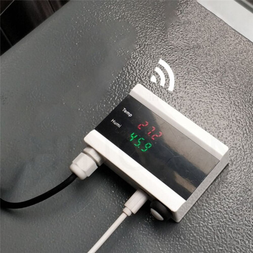 Tuya WIFI Temperature and Humidity Sensor for  Home with LCD Display Home Thermostat Controller 1