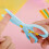 Children's Safety Scissors Plastic Rounded Tip 1 Pair 6