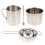Candle Making Kit for Beginners Scented Silver Stainless 7