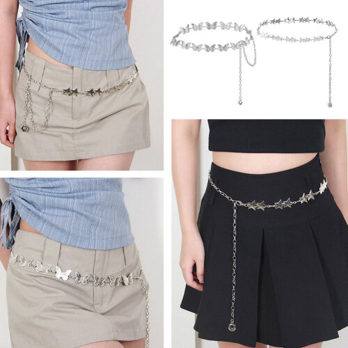 Metal Butterfly Waist Chain Body Accessory 1