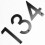 Floating House Number Acrylic Digital Set 5