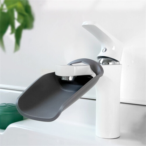 Kids Faucet Extender Splash-Proof Non-Slip Tool-Free 1