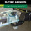 Towing Locks Heavy-Duty Steel 2 Pcs 4
