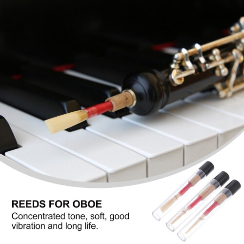 Oboe Reeds Natural Bamboo with Boxes 3 Pieces 1