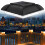 Solar Post Light Outdoor Column Lamp 3000K Warm White LED 1 3