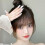 Real Human Hair Clip-in Bangs Wispy Dark Brown 4