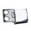 Glass Door Hinges Kit Single or Double-Sided Clamp Hardware 4