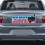 Black Small Cat Car Magnet Reflective 4 Pcs 4