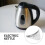 Round Kettle Spout Cover Silver 5.9x3.0x0.6 cm 1 pack 7