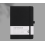Ruled Notebook Hard Cover Black 200 Pages 5.78"x8.34" 2