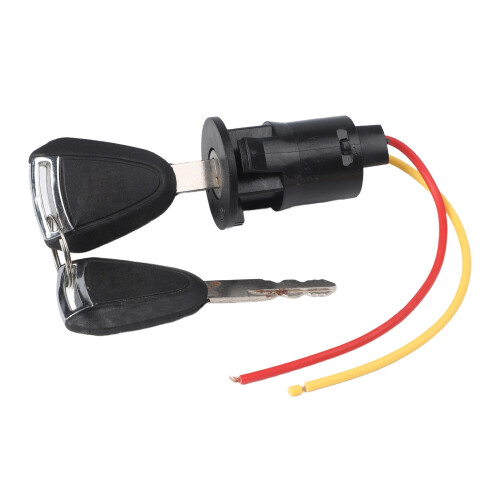 Ignition Key Switch for E-Bike and Electric Scooter 2-Wire 1