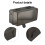Lockable Outdoor Extension Box with 6 Output Holes 6