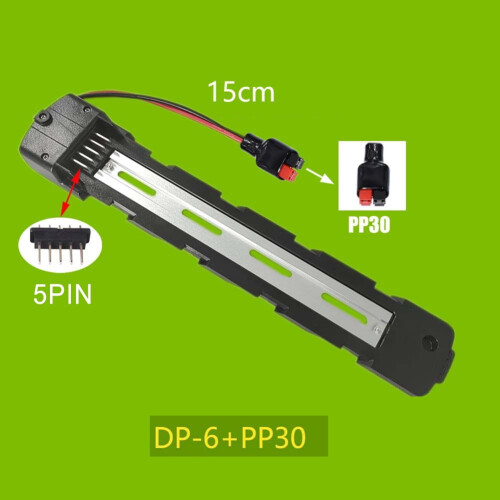 DP-6 E-Bike Battery Box Mounting Plate with Cable 2