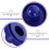 Air Hockey Paddles Blue with Handles 6