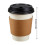 10 oz Disposable Paper Cups with Lids 50 pcs 3