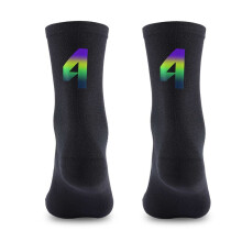 Cycling Socks Reflective Breathable Digital Colorful
