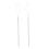 Tunisian Crochet Hooks Set Metal Silver-Plated 2 Pieces 4